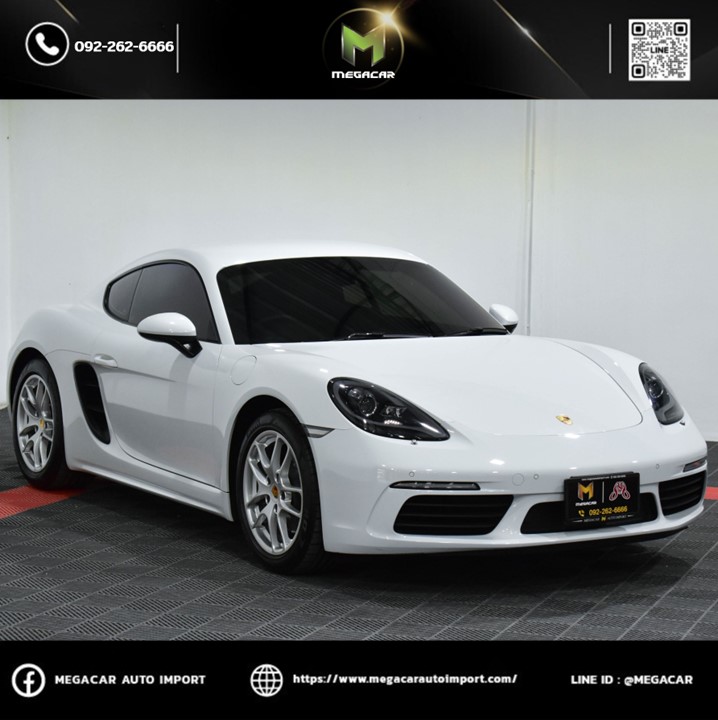 Porsche 718cayman รถศูนย์ AAS ปี2019